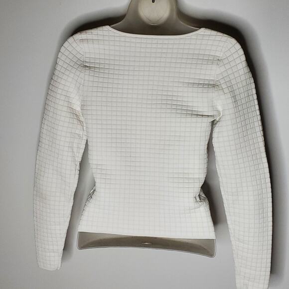 Proenza Schouler White Label Square Neck Quilted Knit Top XS Great Condition - Picture 12 of 14
